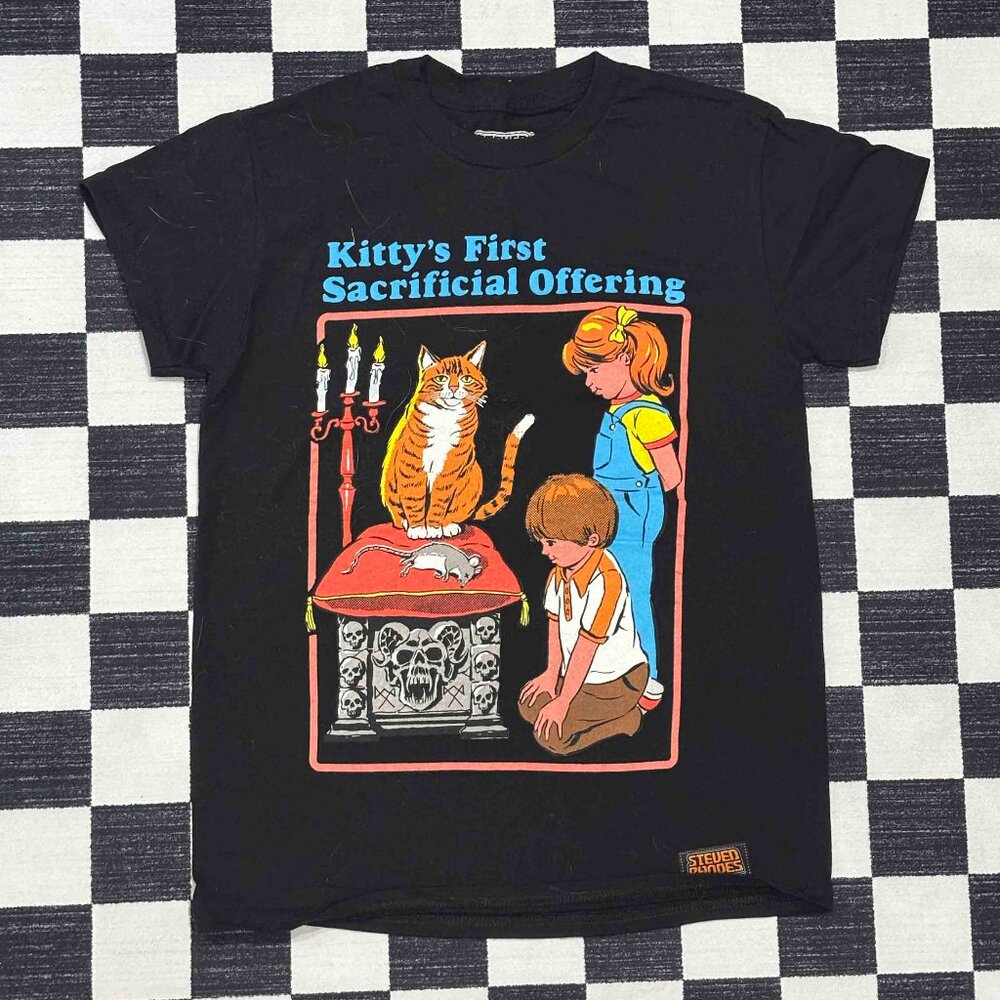 Steven Rhodes "Kitty's First Sacrificial Offereing" Unisex T-Shirt
